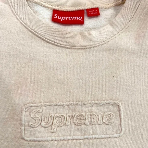 Supreme Cutout Box Logo (20-21) Natural - Size Medium (Men’s M)
